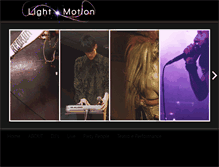 Tablet Screenshot of lightmotion.it